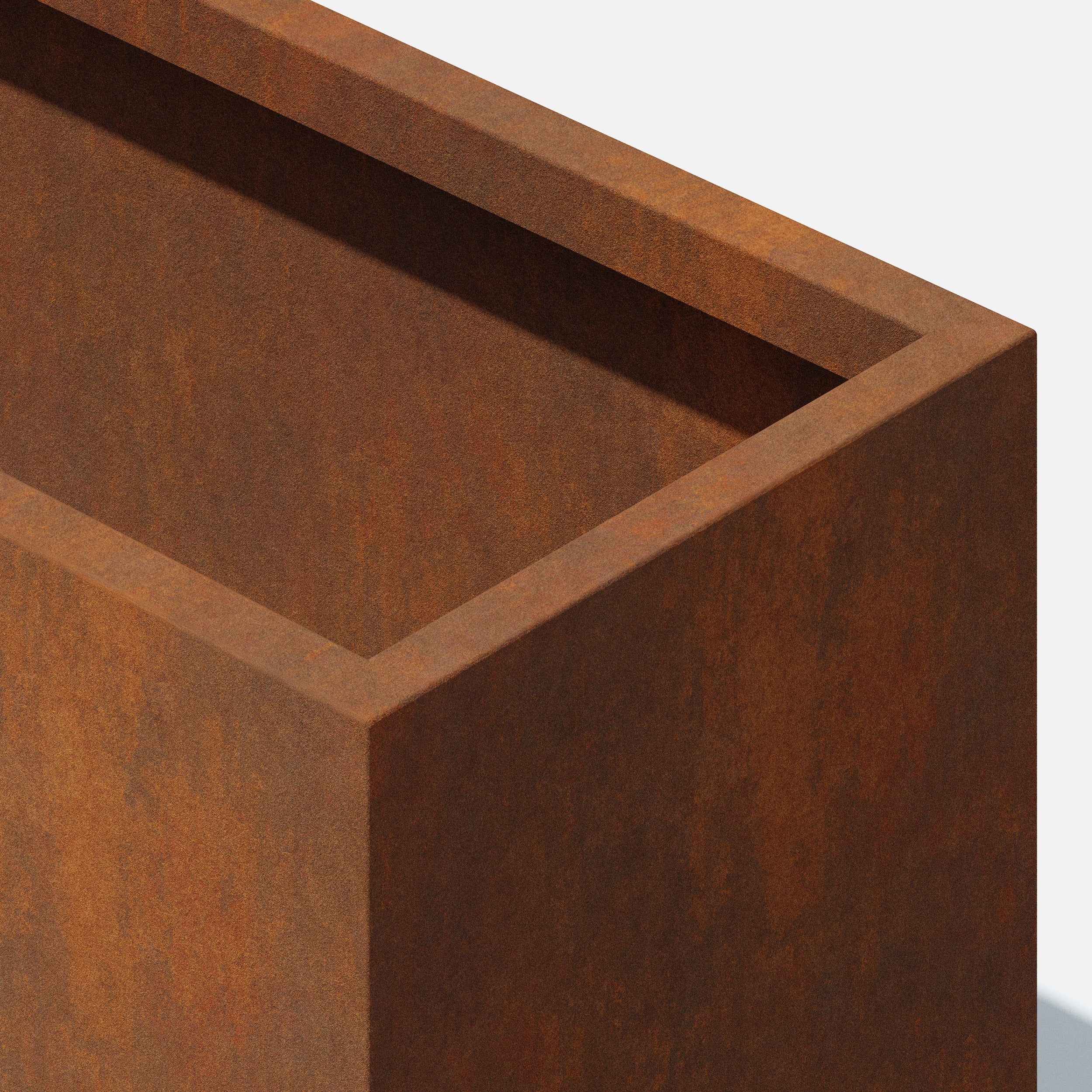 corten window box planter - Image 7
