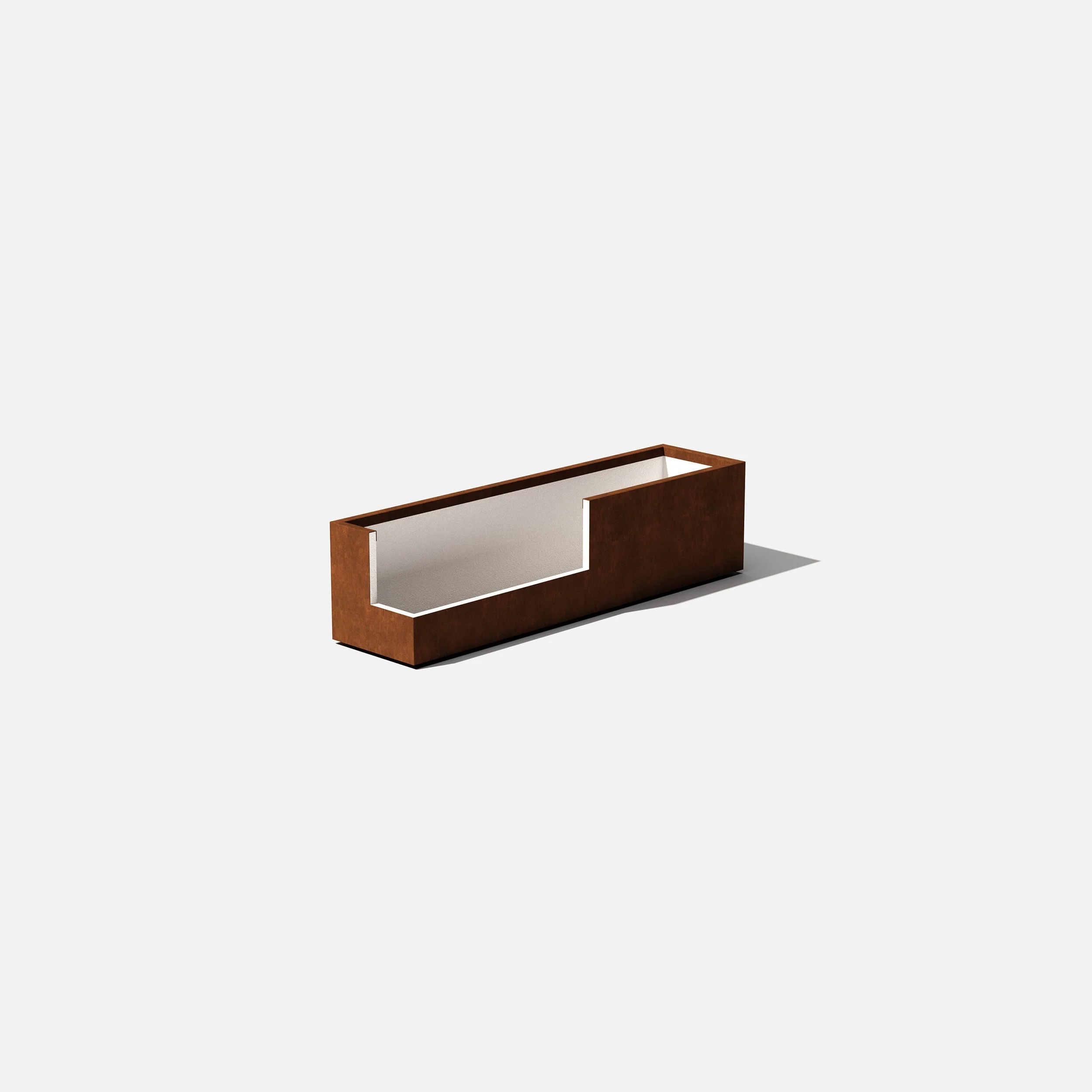 corten window box planter - Image 8