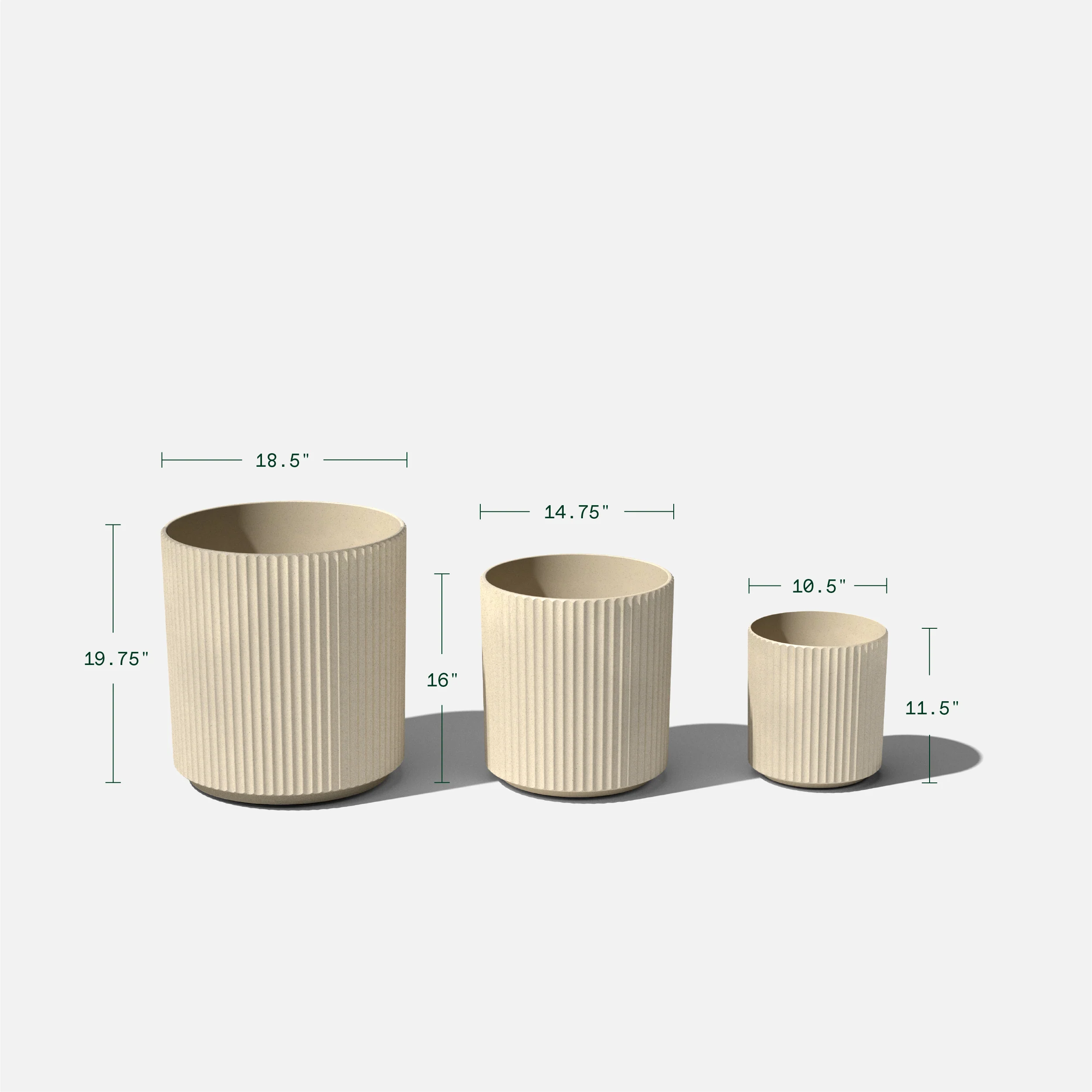 demi planter trio - Image 41