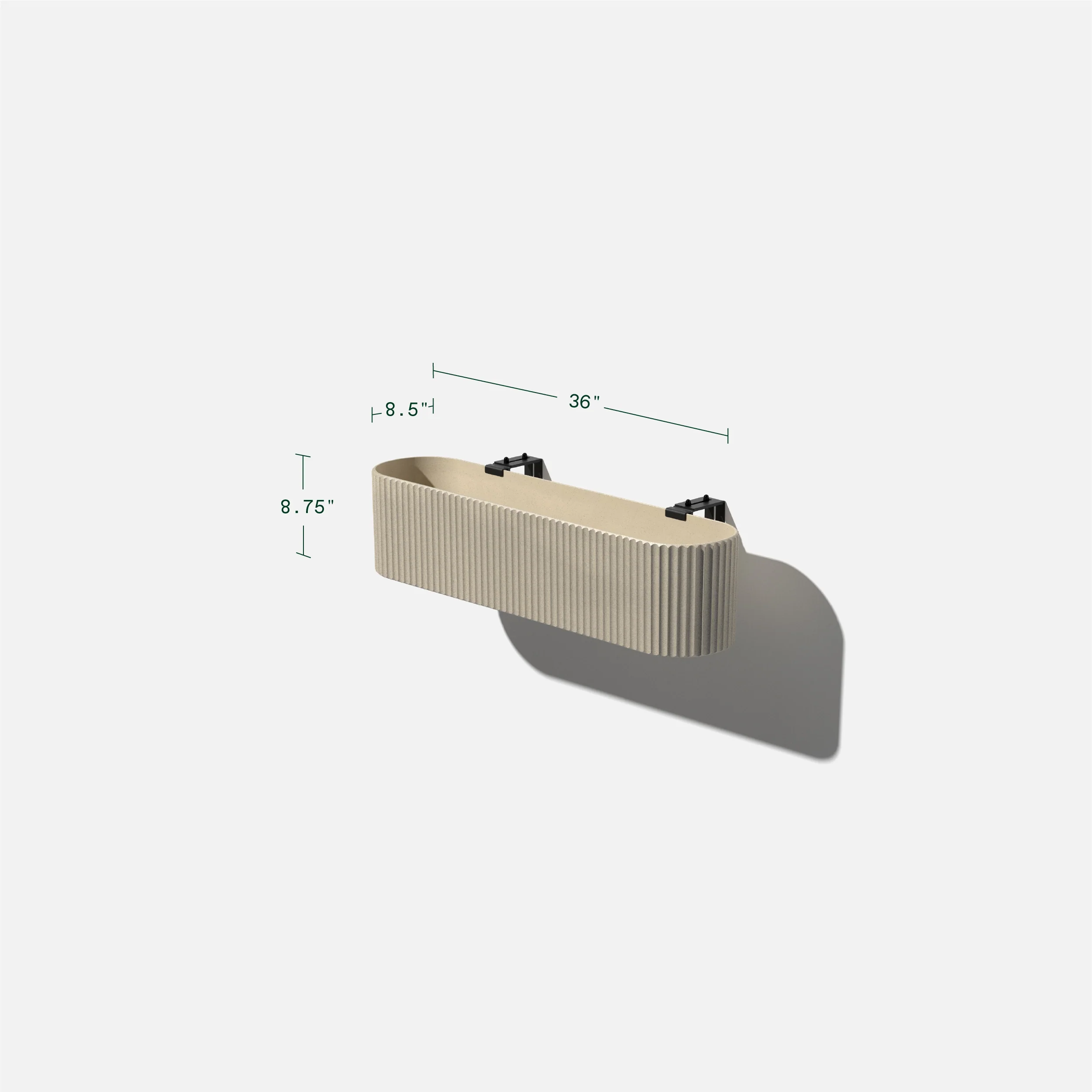 demi railing planter - Image 48