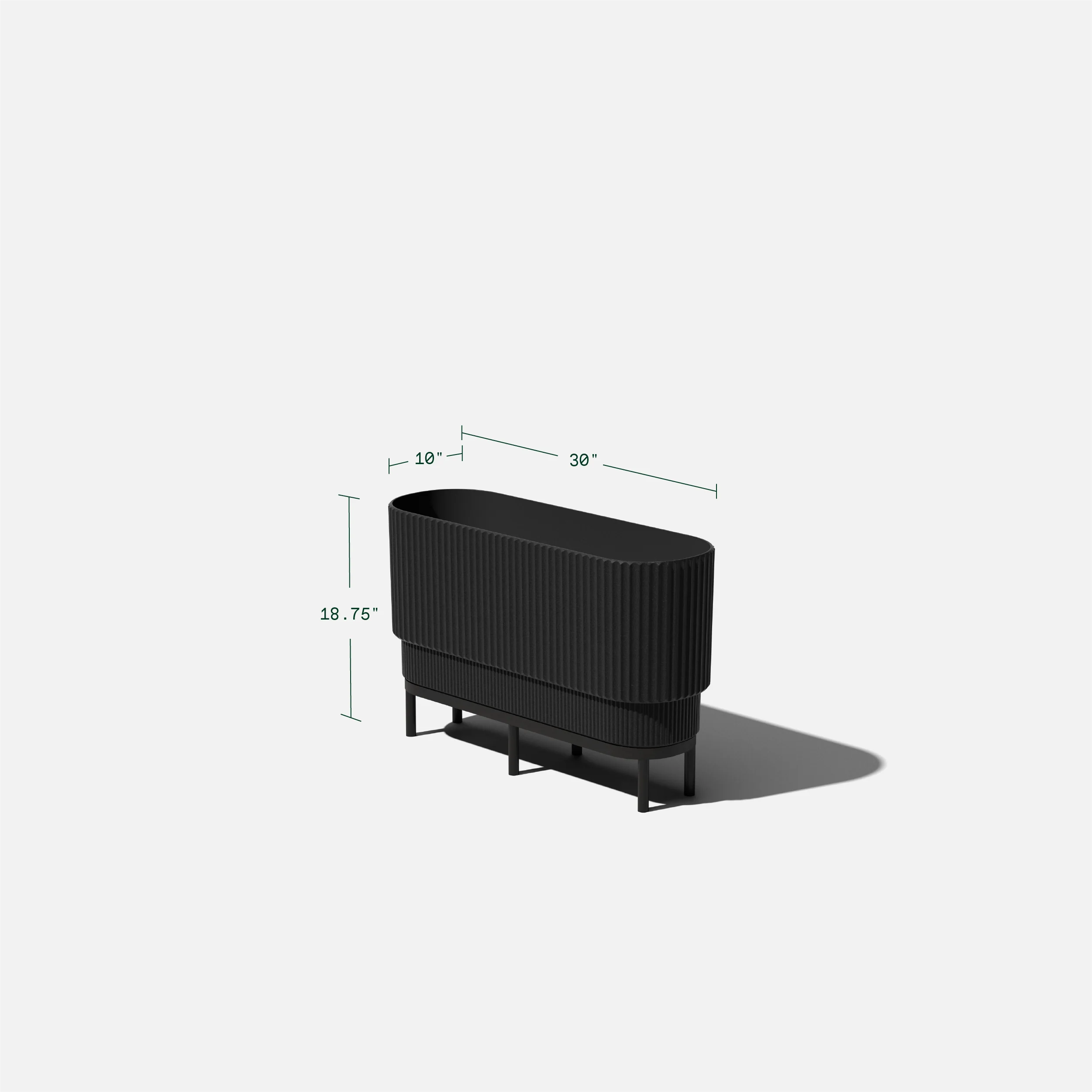 demi raised long planter - Image 41