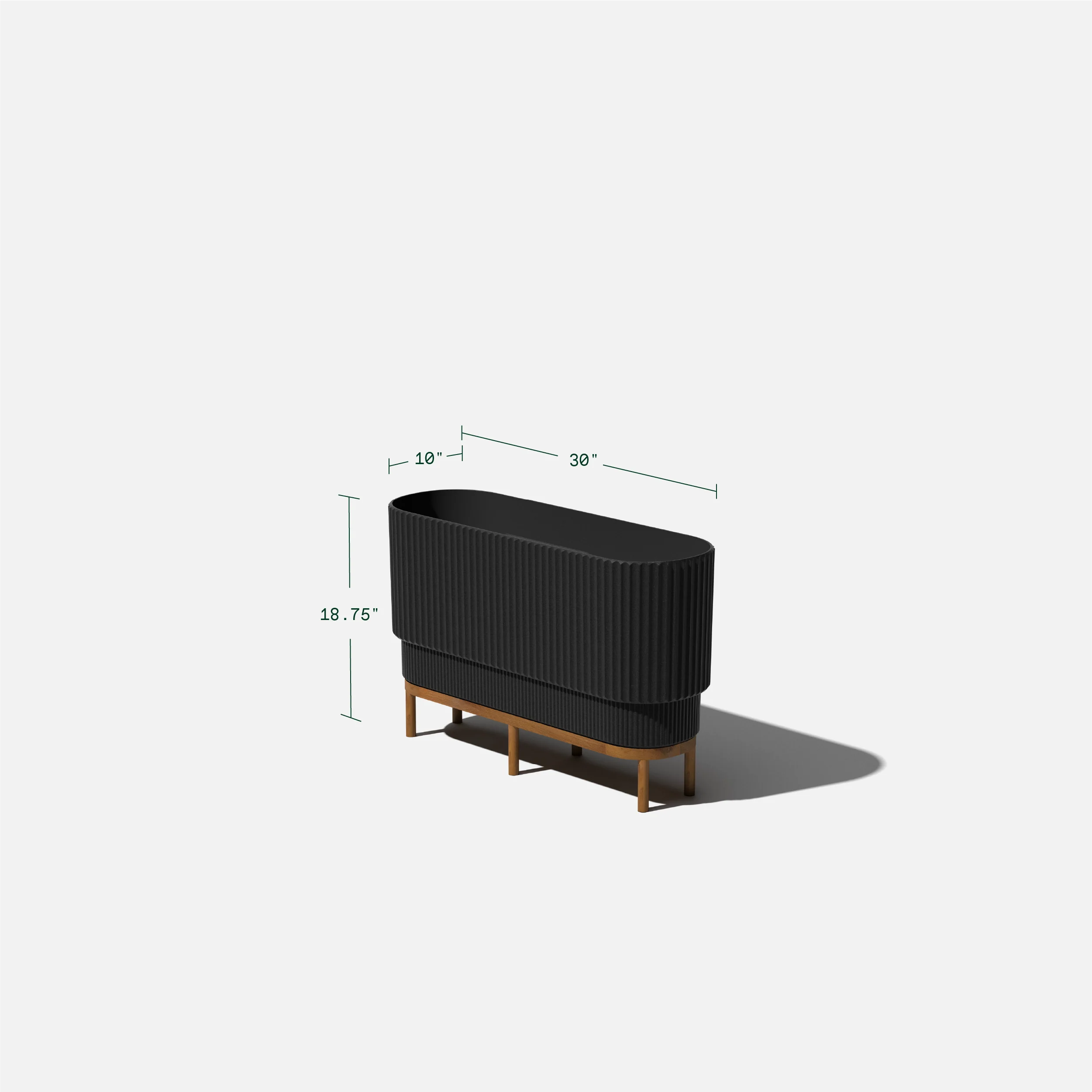 demi raised long planter - Image 42