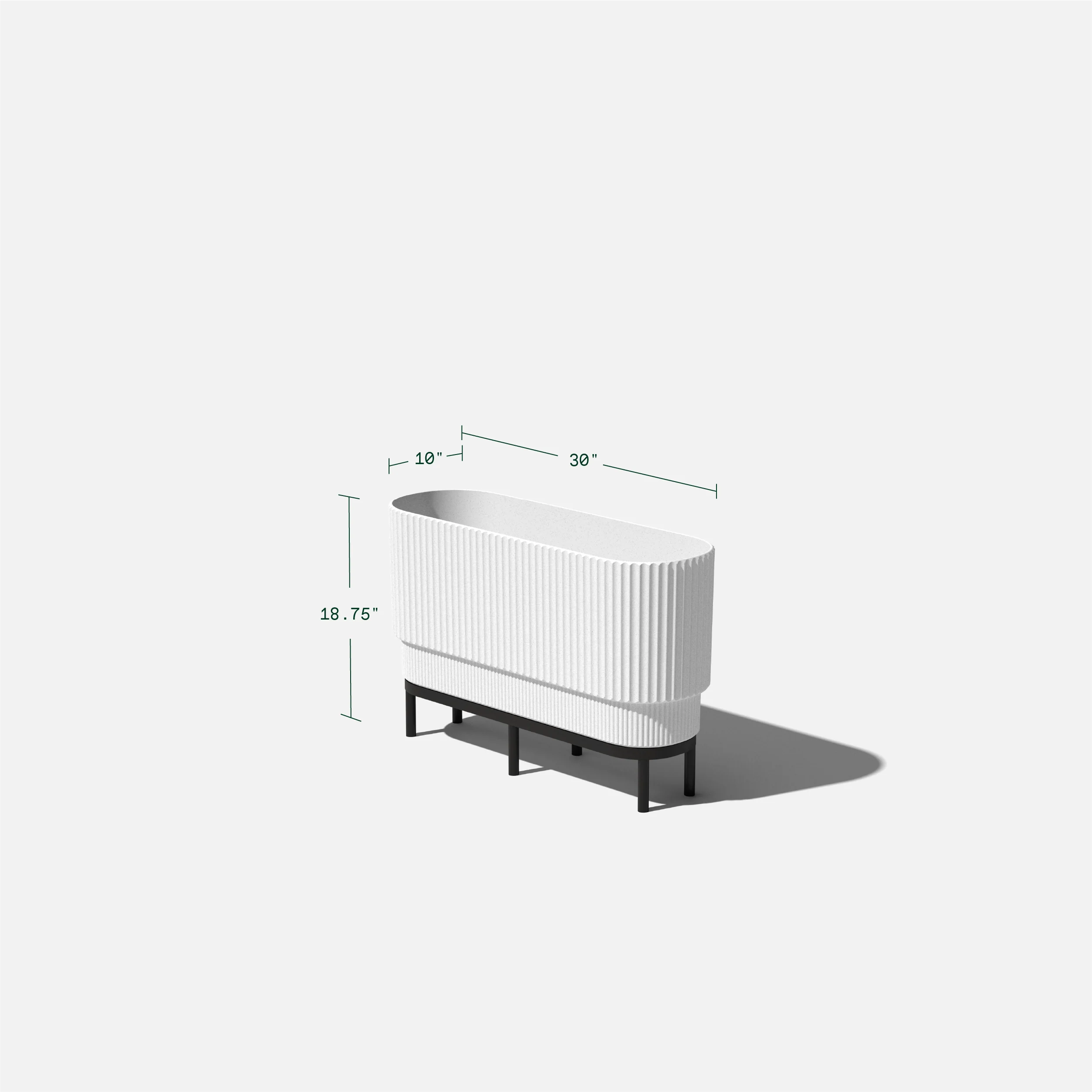 demi raised long planter - Image 47