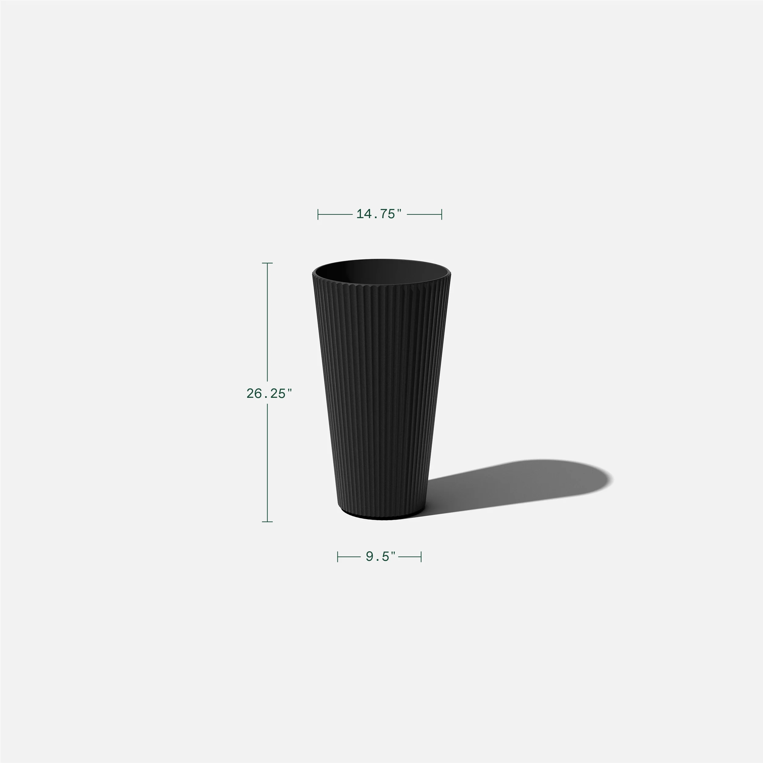 demi tall planter - Image 11