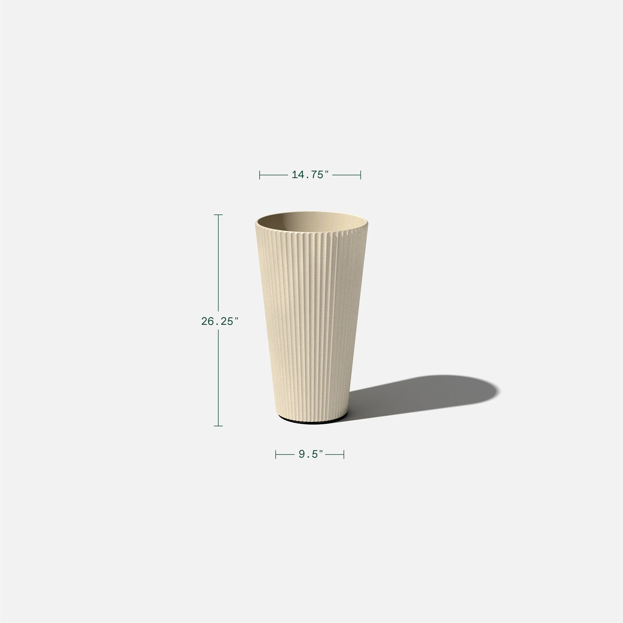 demi tall planter - Image 34