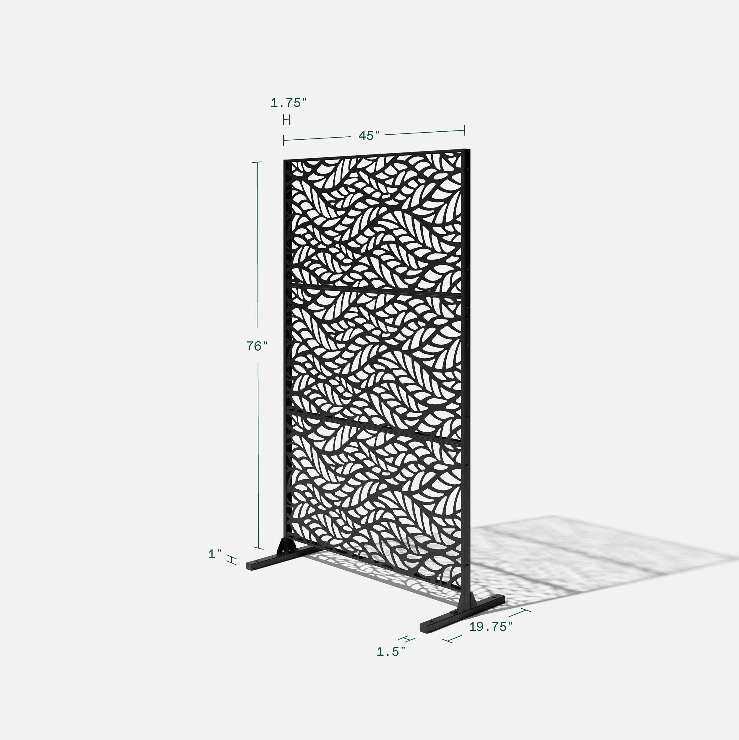 corten flowleaf privacy screen set - Image 74