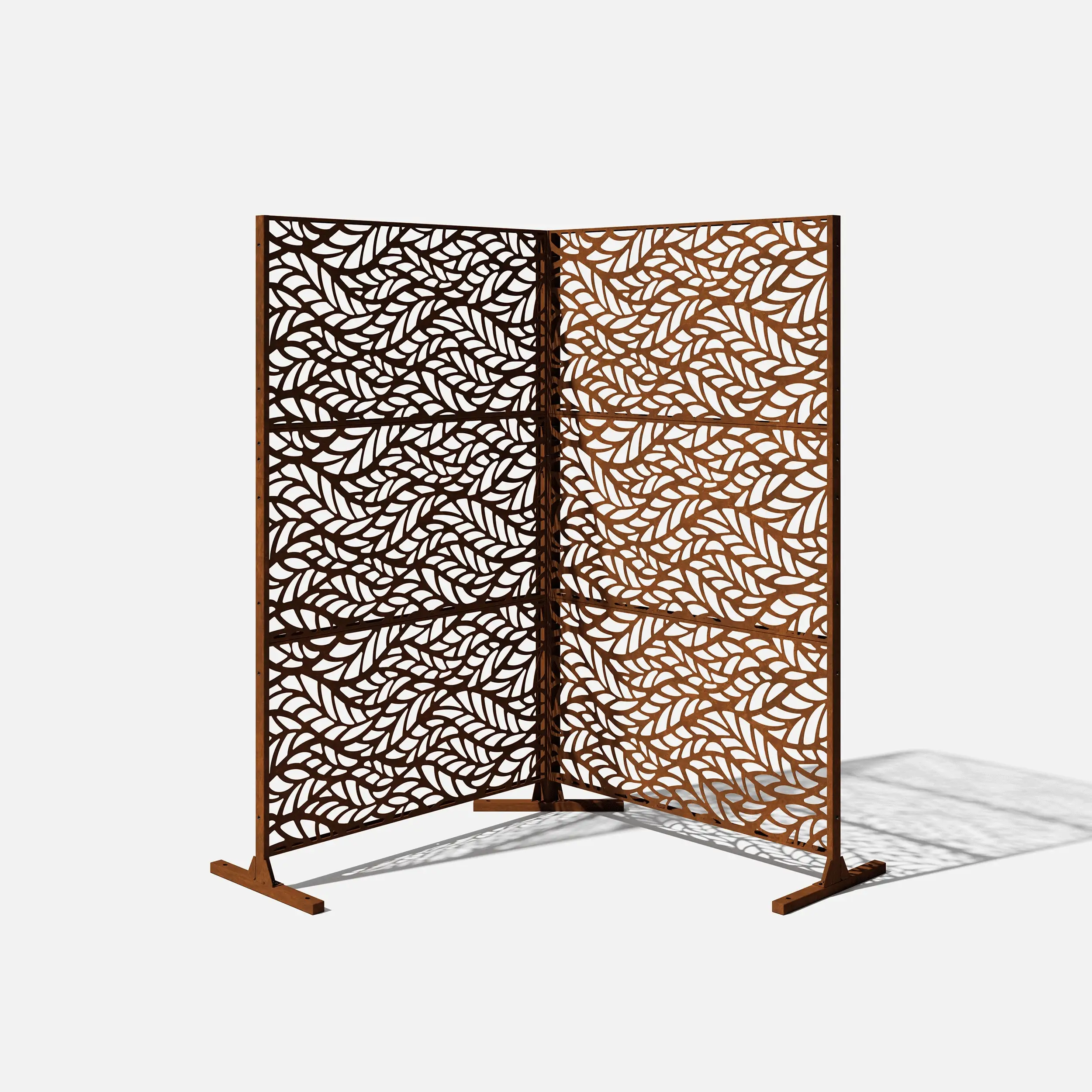 corten flowleaf privacy screen set - Image 84