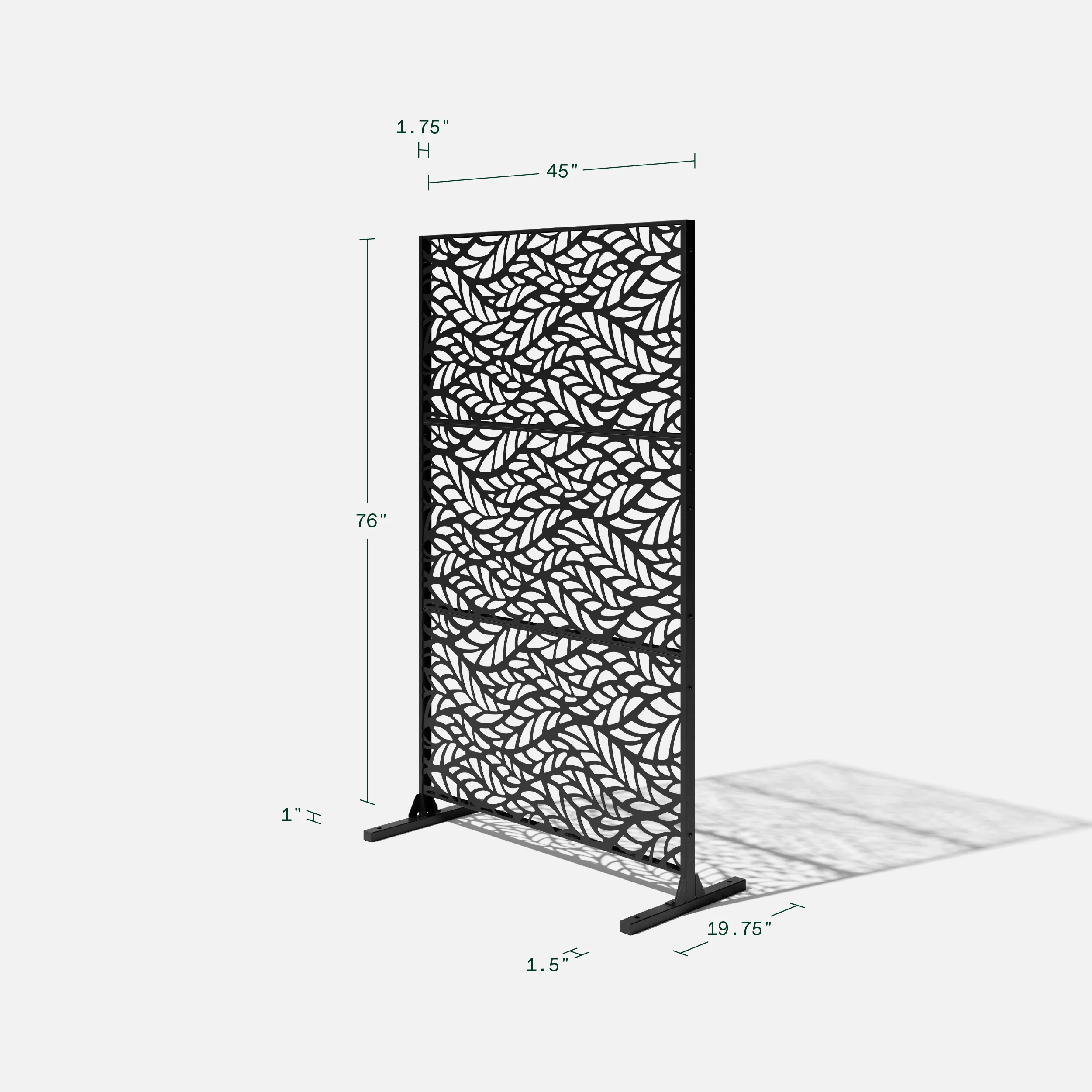 corten flowleaf privacy screen set - Image 88