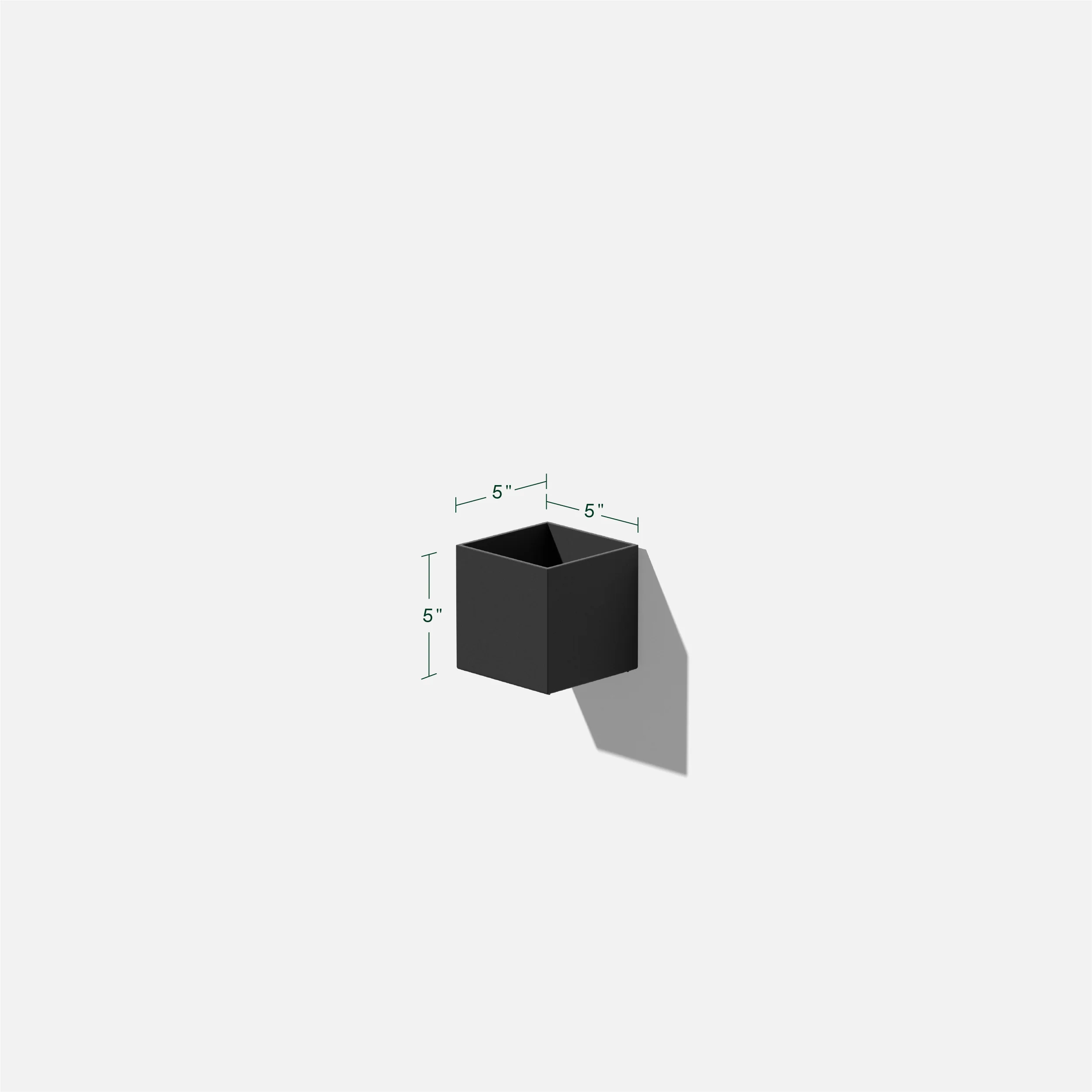 geo hanging cube planter - Image 3