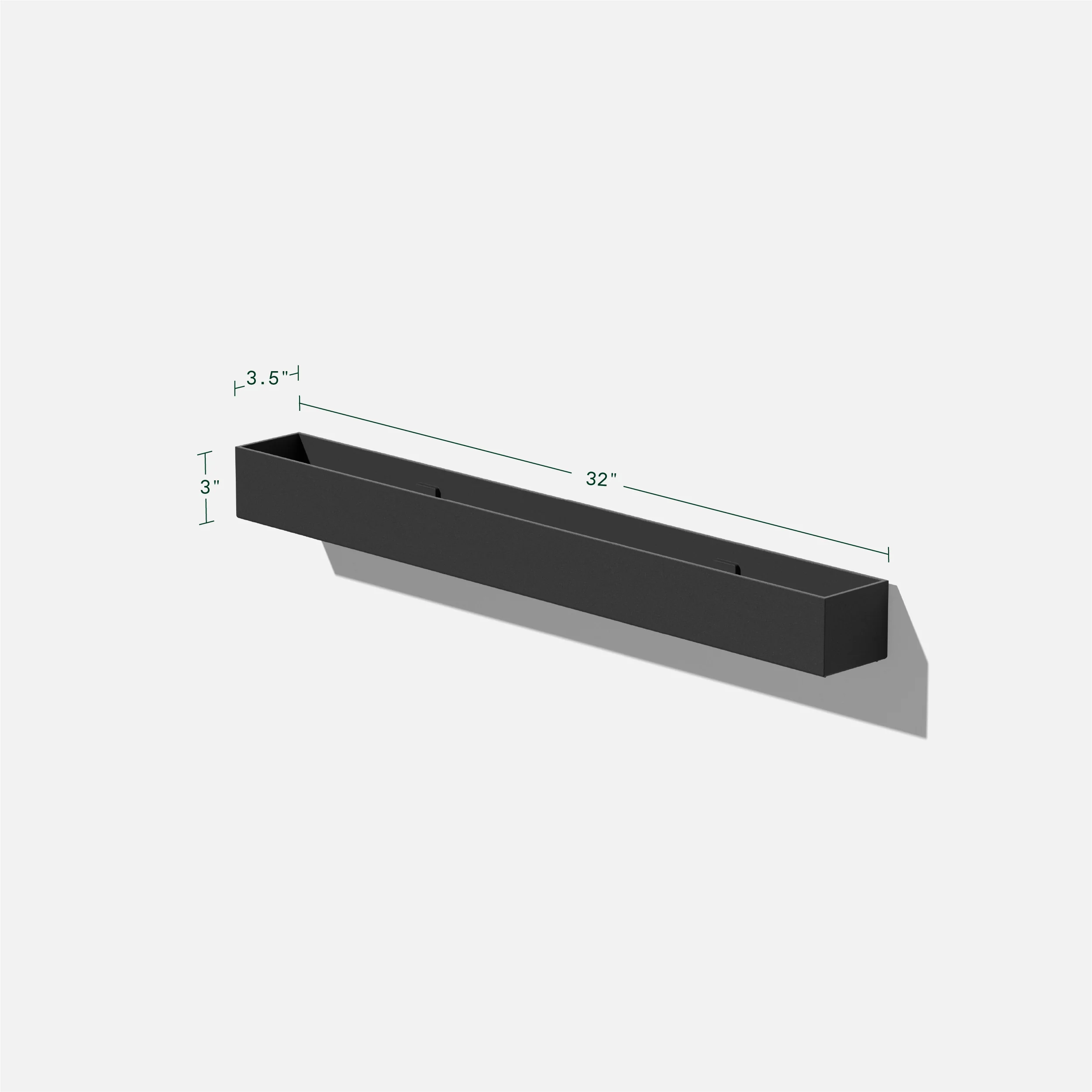 geo hanging trough planter - Image 10