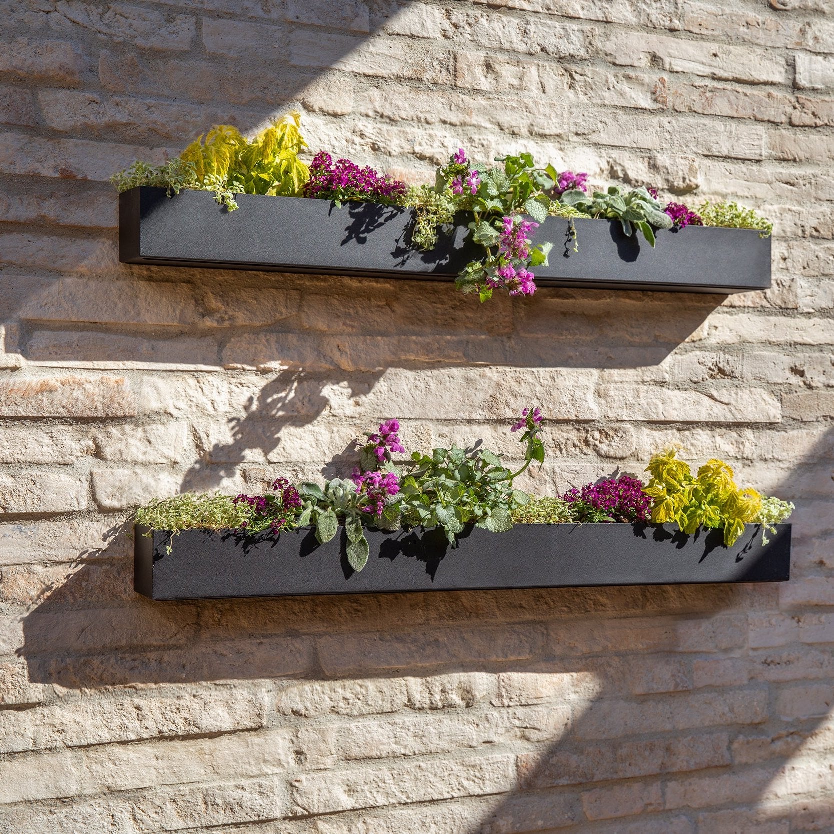 geo hanging trough planter - Image 16