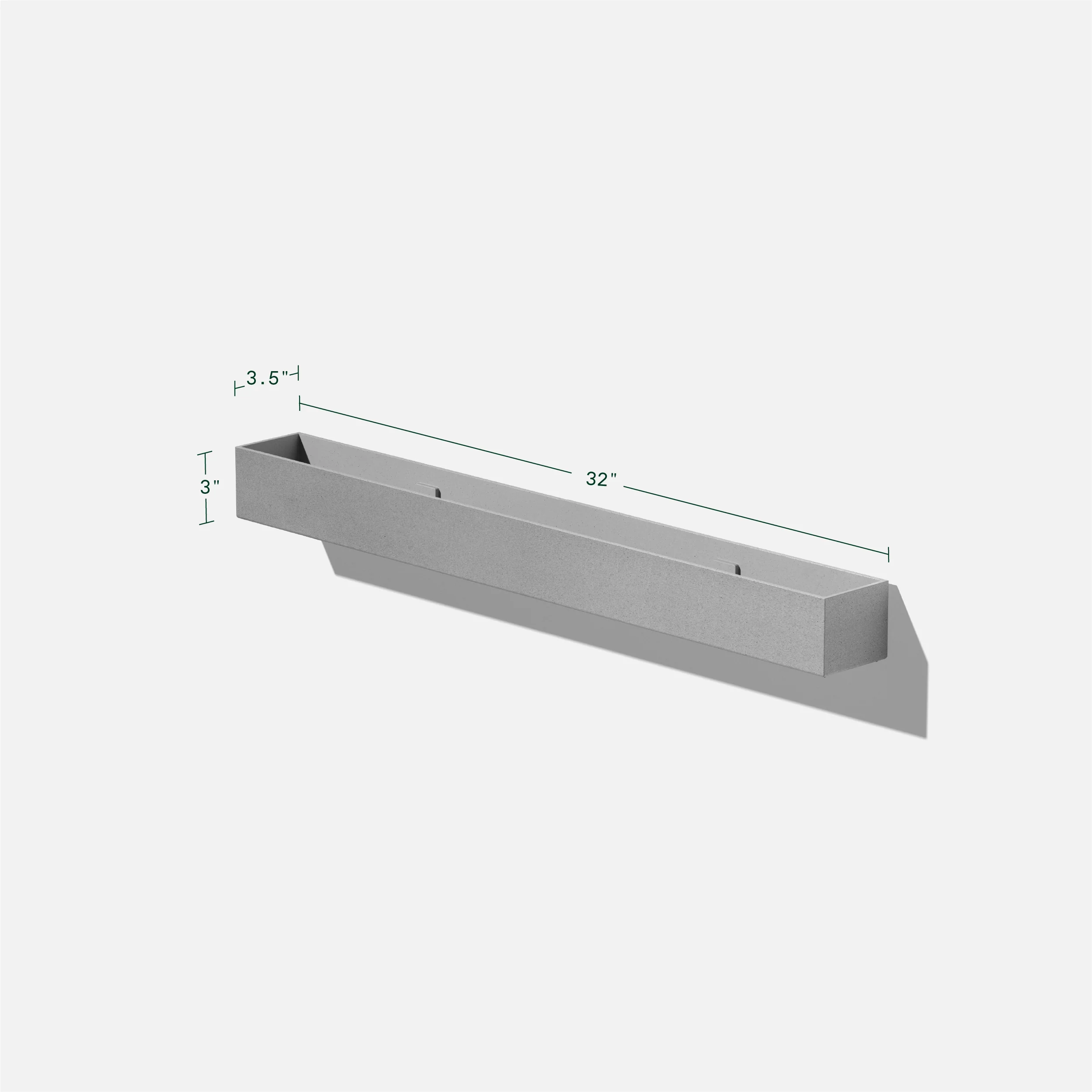 geo hanging trough planter - Image 25