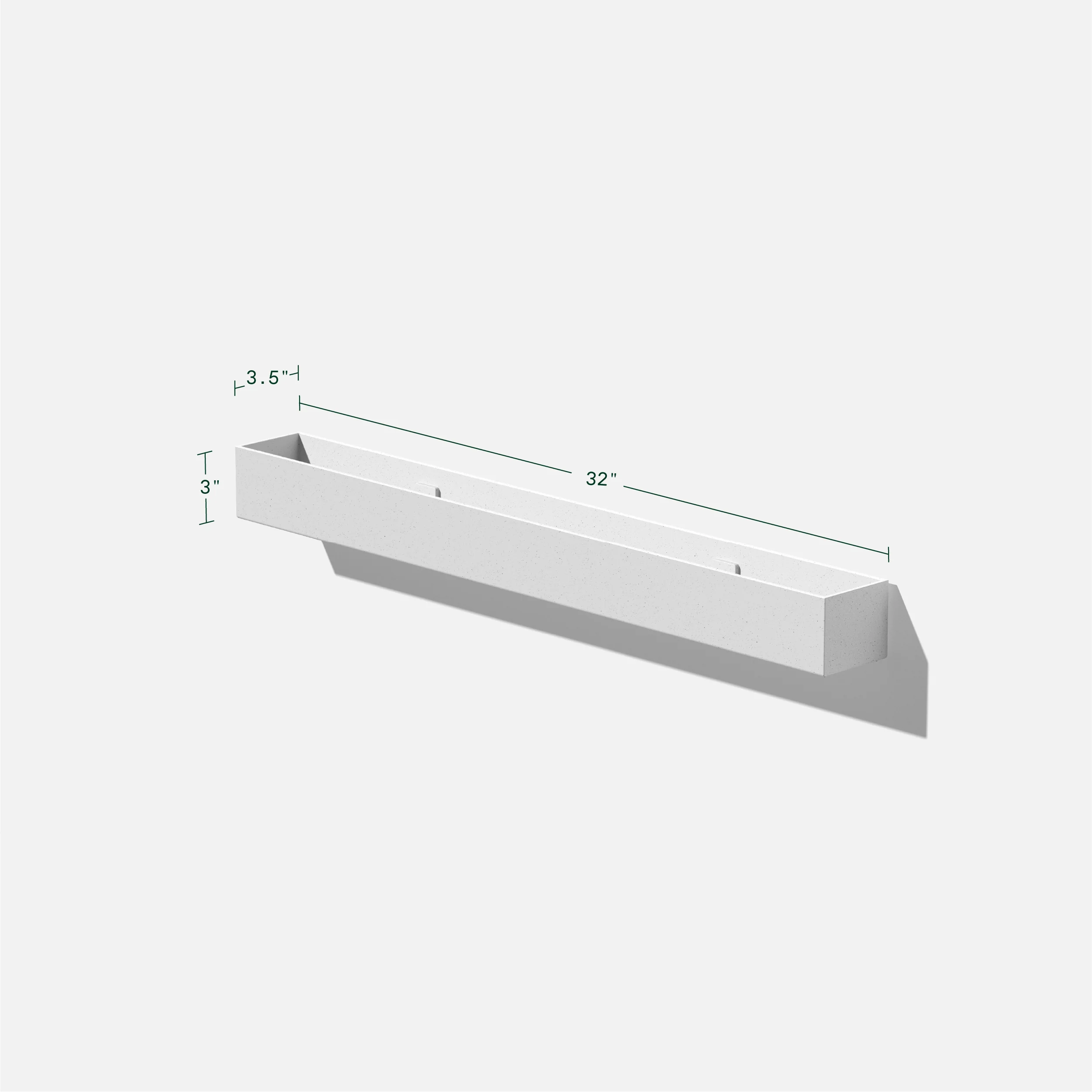 geo hanging trough planter - Image 44