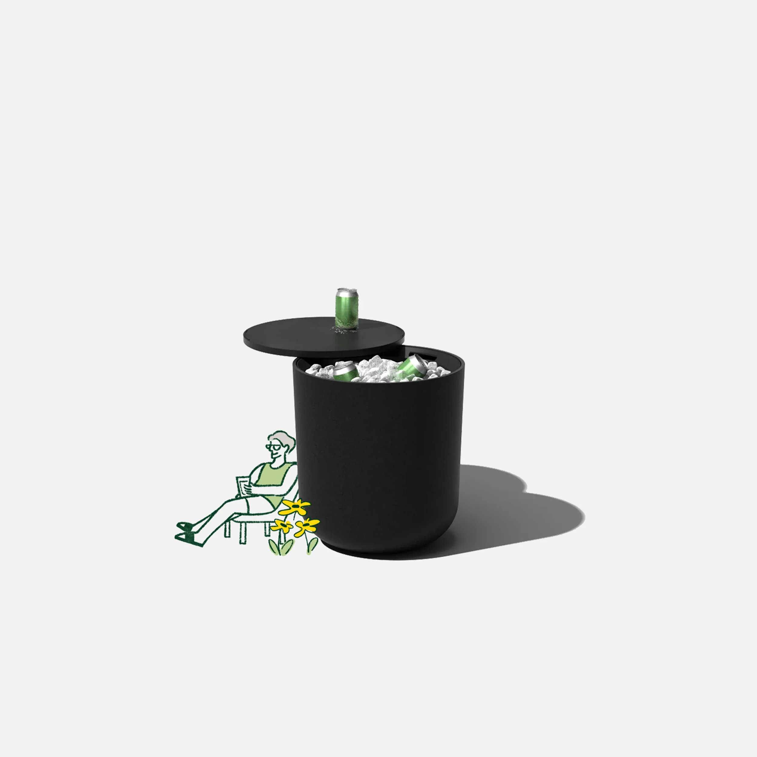 kona chill side table - Image 3