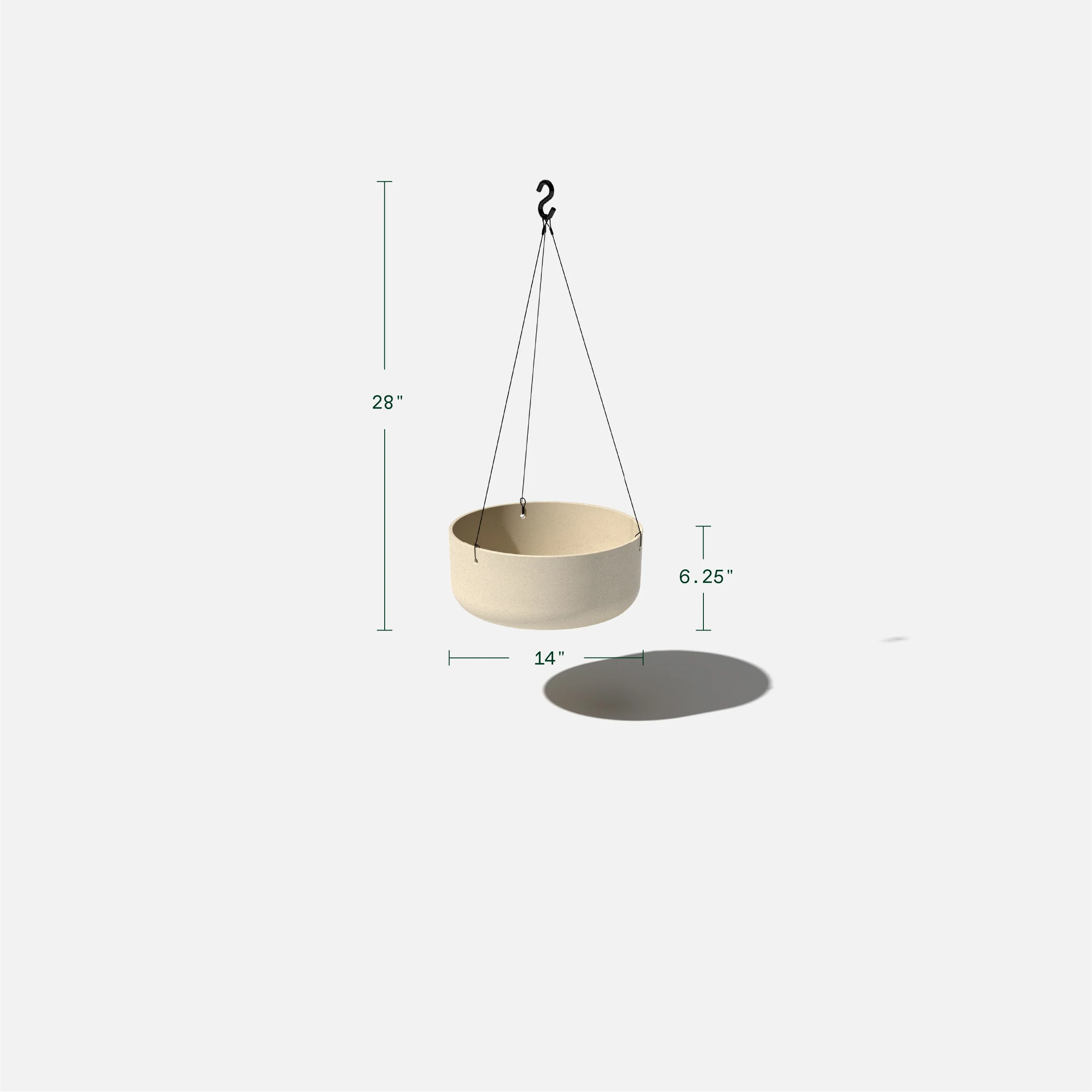 mason hanging kona bowl planter - Image 19