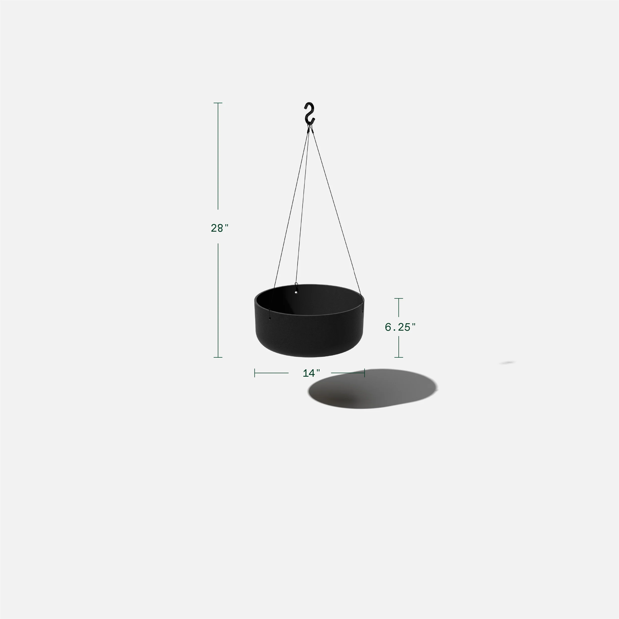 mason hanging kona bowl planter - Image 37