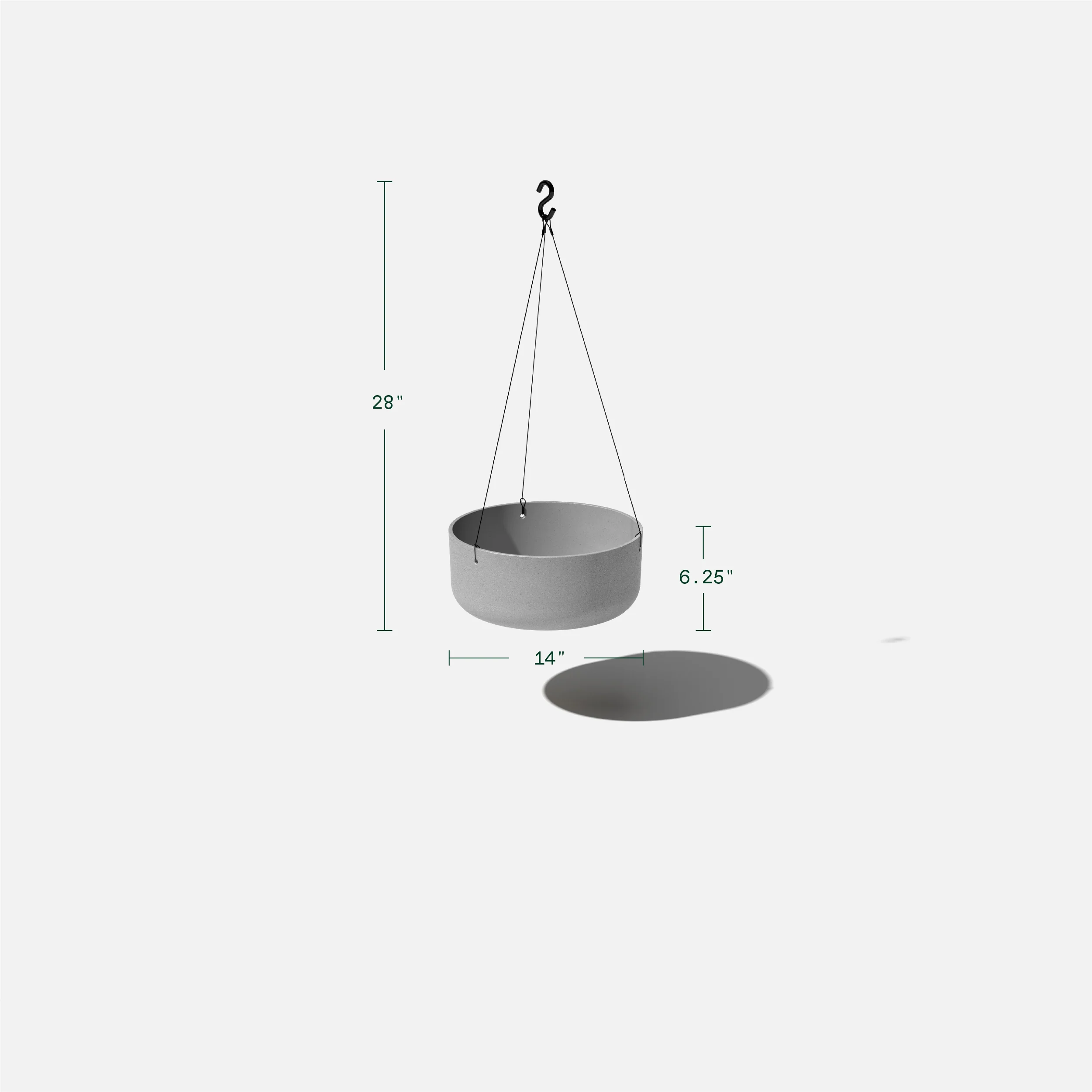 mason hanging kona bowl planter - Image 43