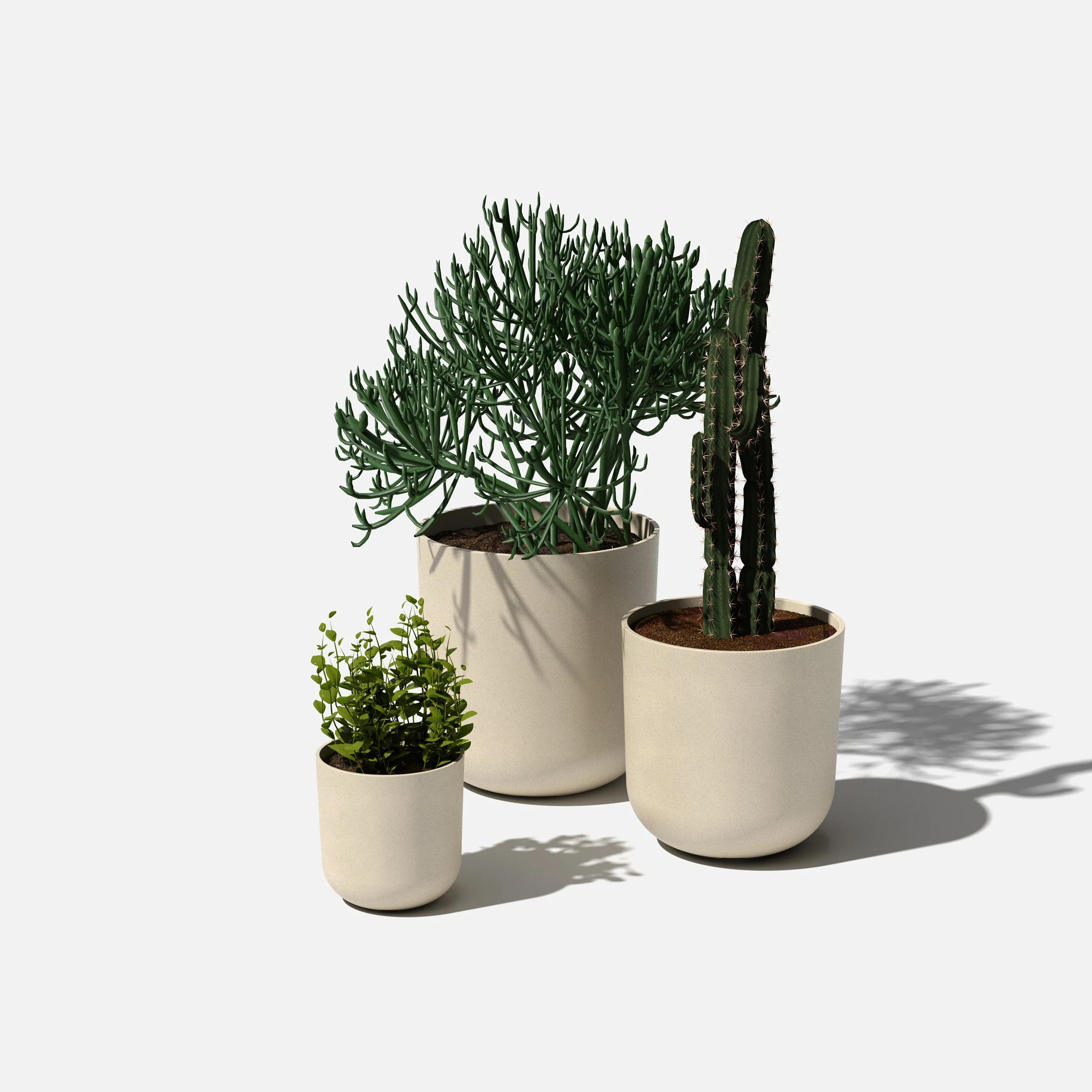 mason kona planter trio - Image 19