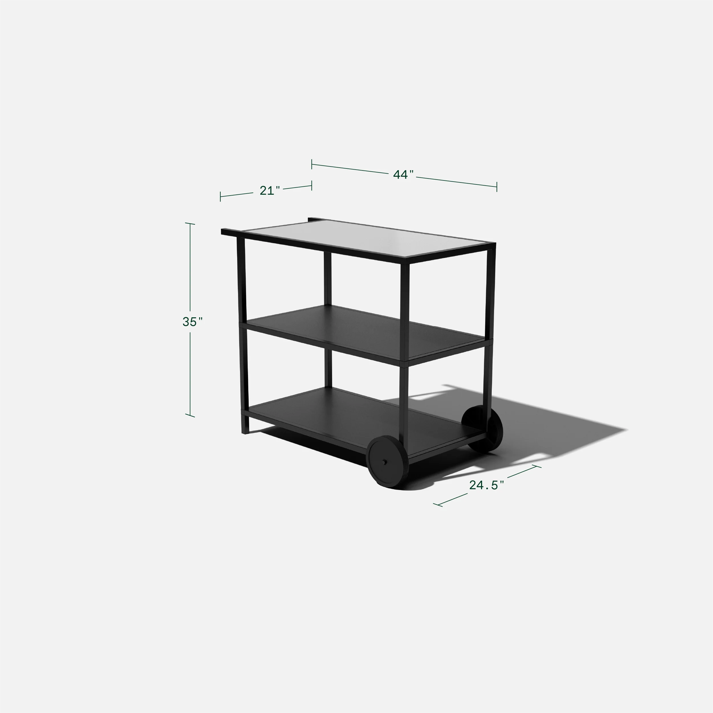 outdoor kitchen bar cart - Image 7