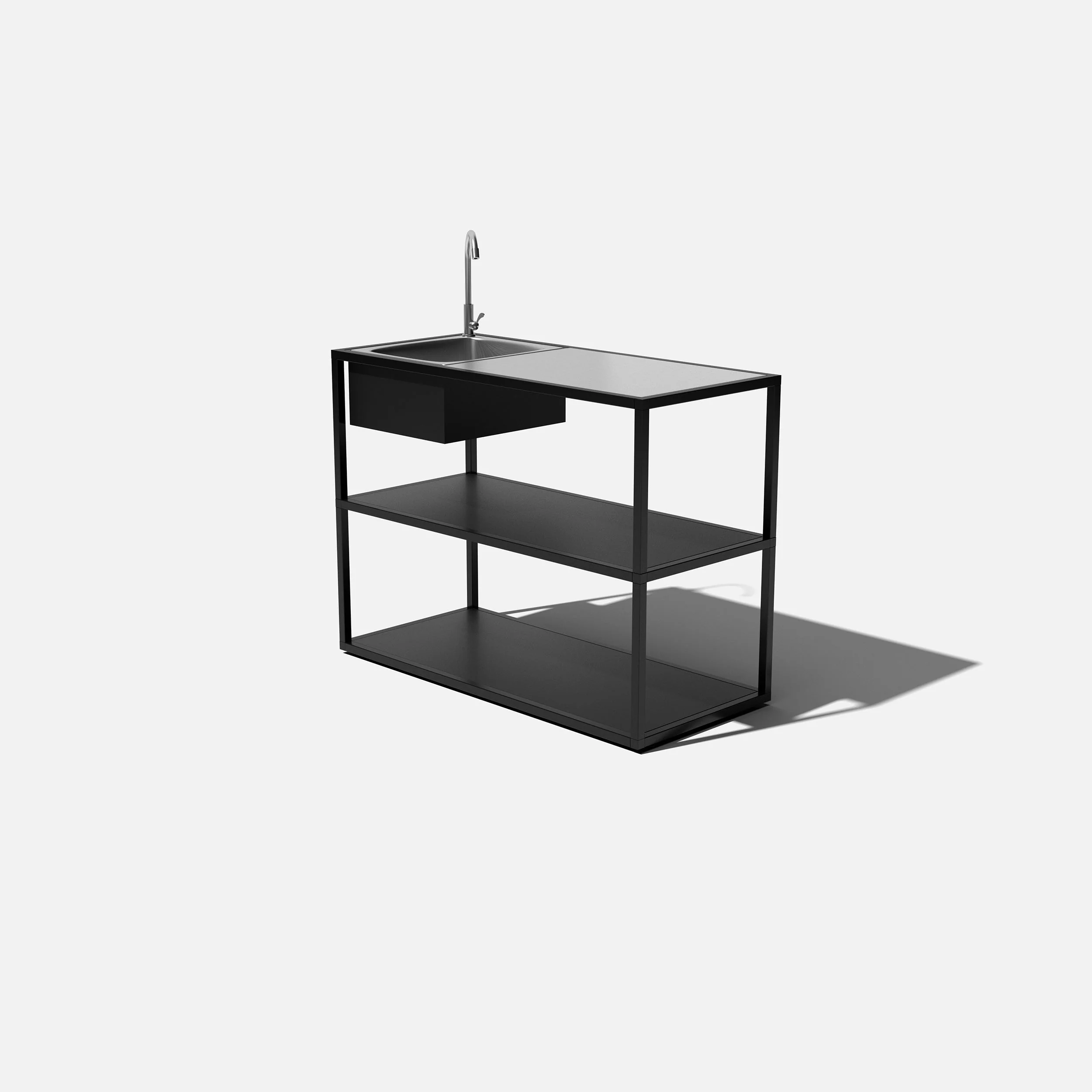 outdoor kitchen counter sink - Image 6