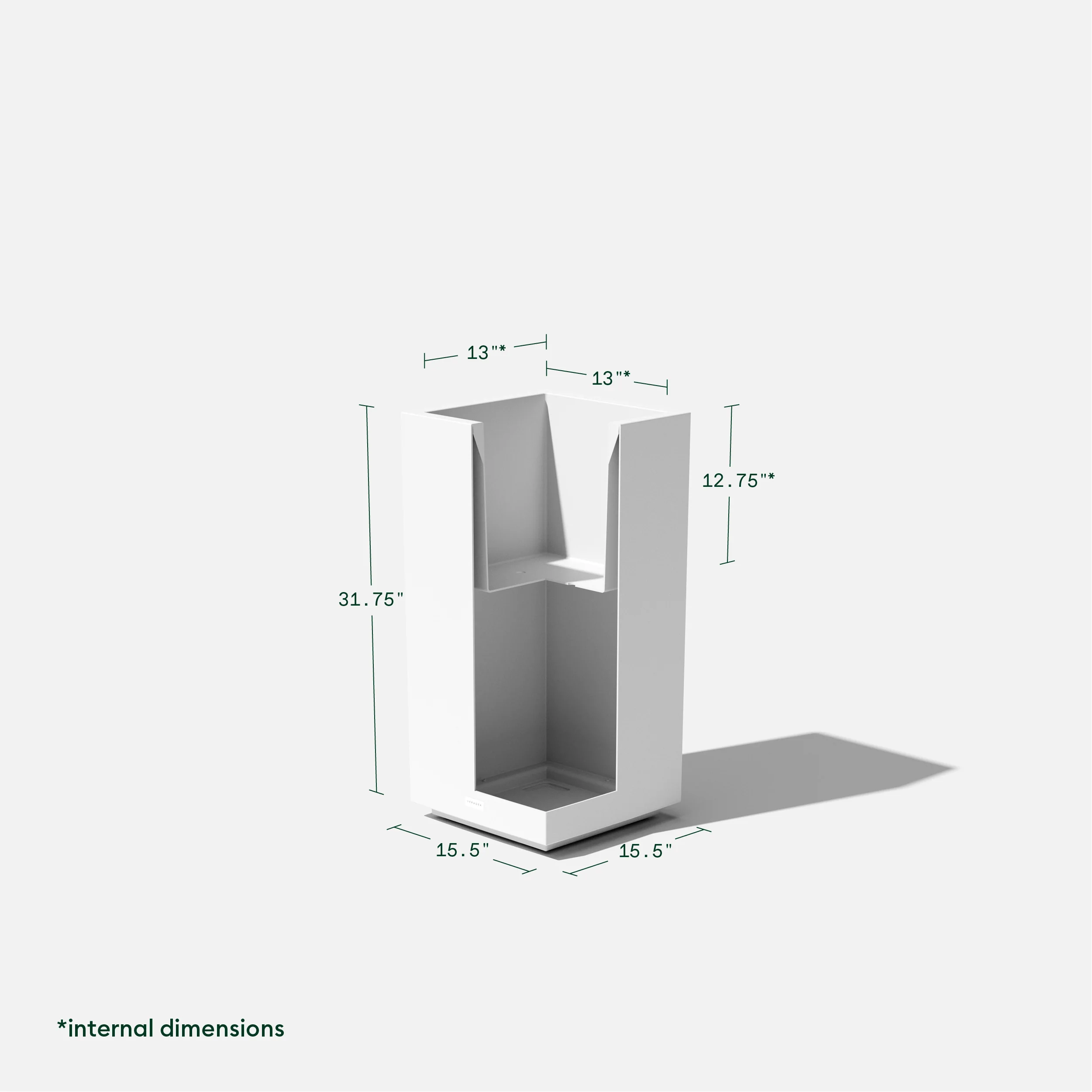block pedestal planter - Image 45
