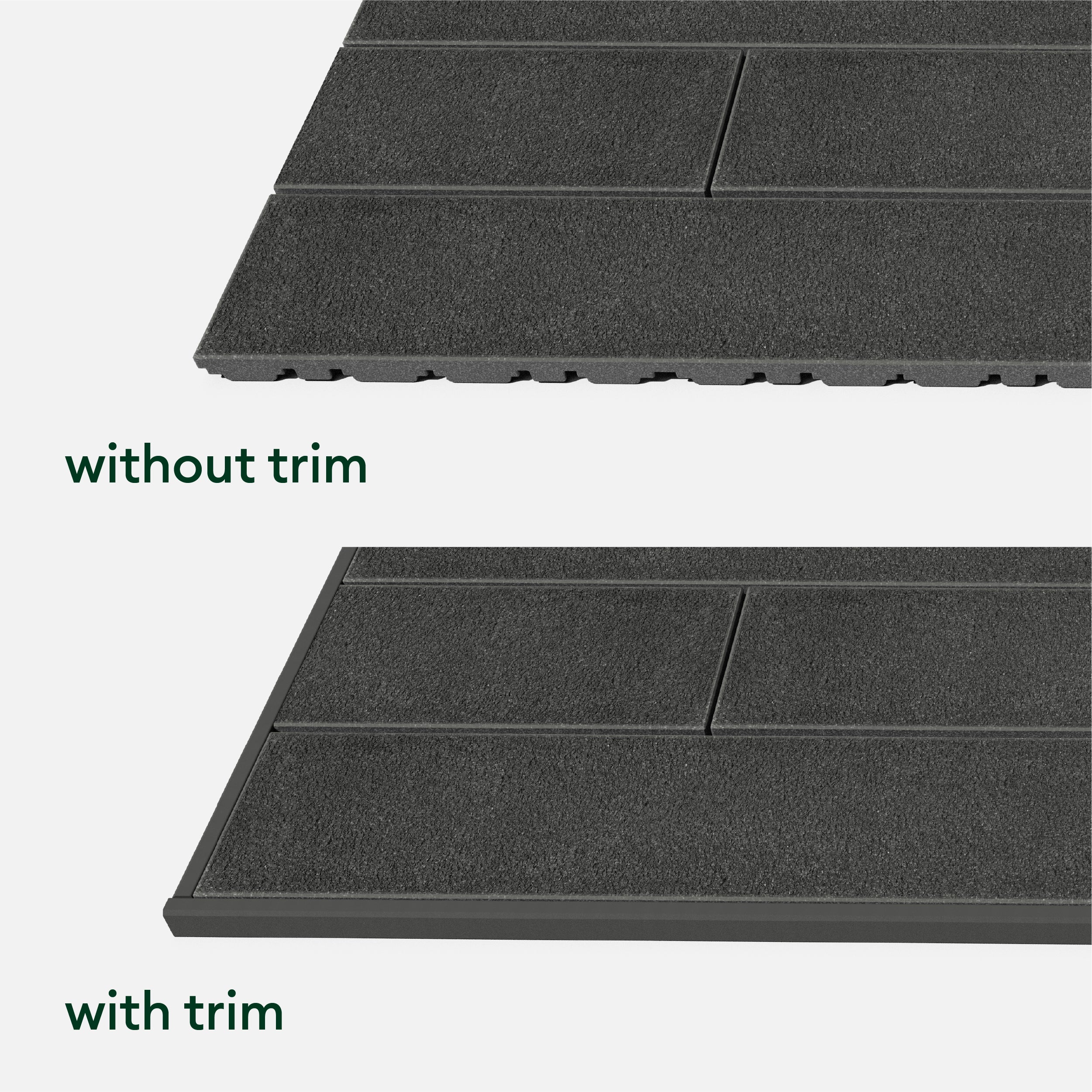plank deck tile trim - Image 22