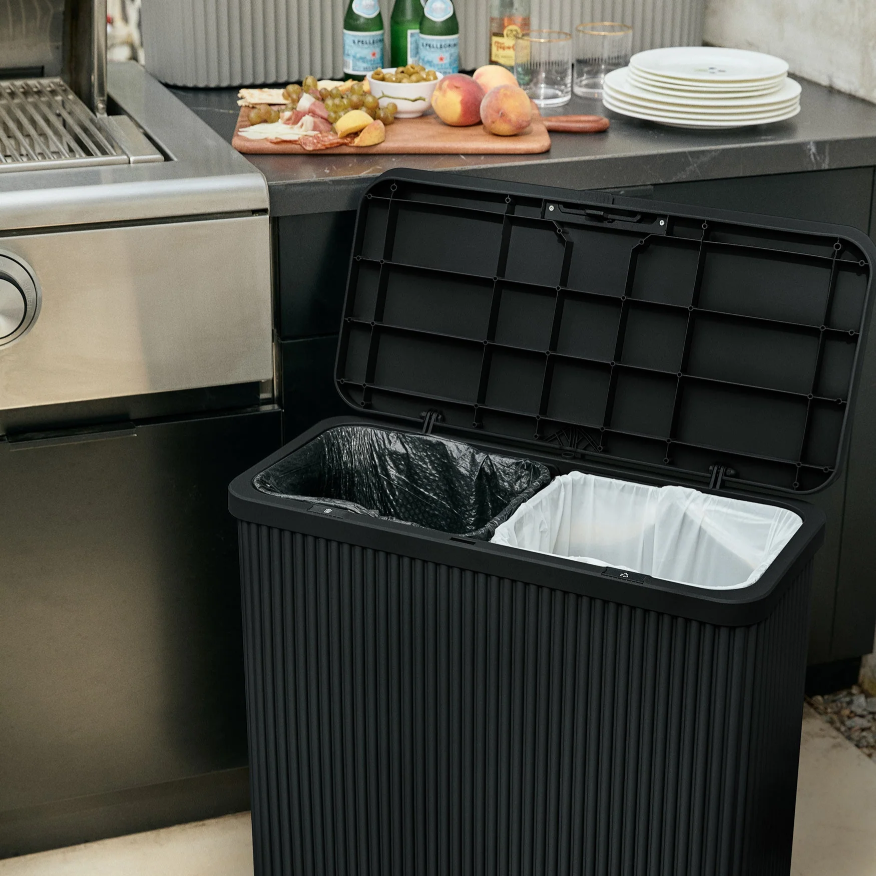 tambour waste bin - Image 14
